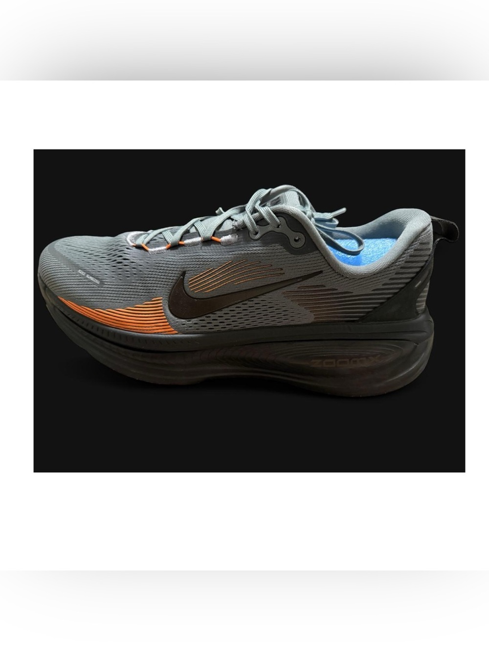 Nike Men’s Gray and Orange Running Shoe